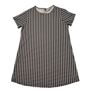 Shein Houndstooth Pattern Women's Dress Size 2XL